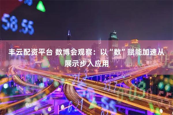 丰云配资平台 数博会观察：以“数”赋能加速从展示步入应用